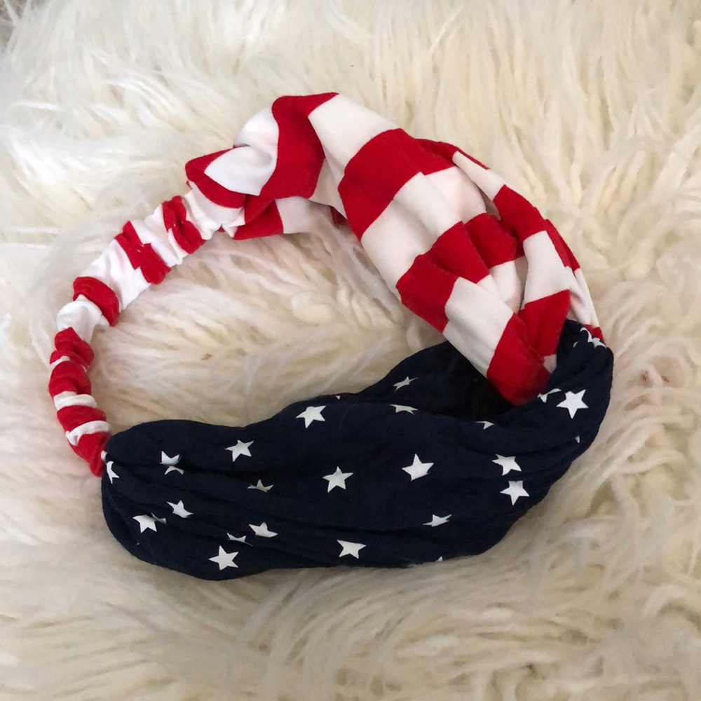 American flag headband